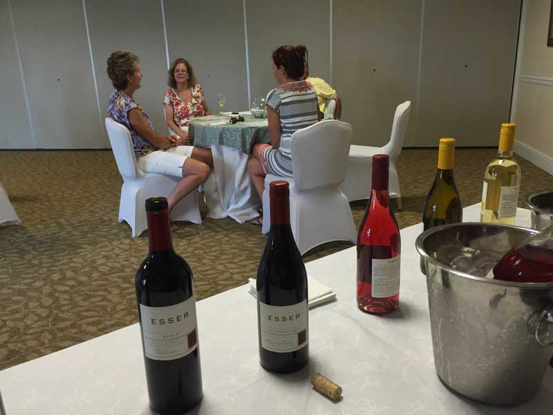 Esser Vineyards Wine Tasting at the Lodge & Club, Ponte Verda, FL.