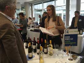 Esser Wines at the CWI London Wine Show